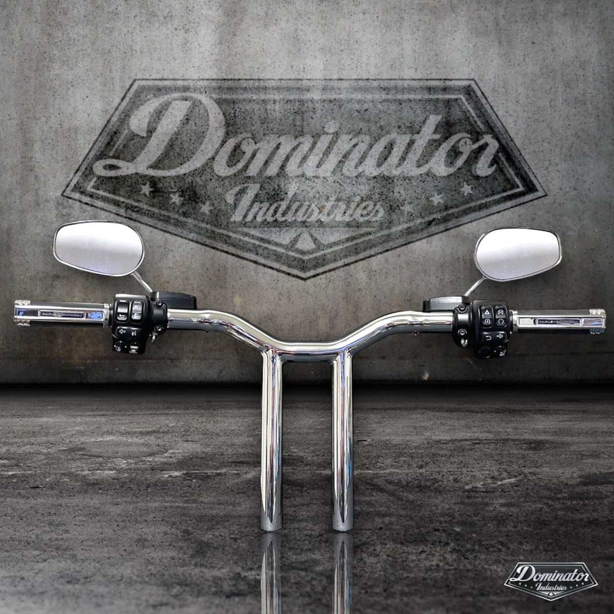  Dominator Industries 1 1/4 PRE-WIRED 14 Meathook Bar Ape  Hangers Handlebars Compatible with 2014-2022 Harley Davidson Bagger Electra  & Street Glide Special Ultra Limited & Low (Gloss Black) : Automotive