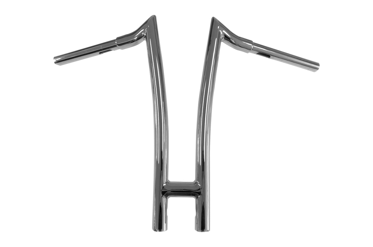 Black 14 Inch DNA MONSTER APE HANGER BARS WIDE FAT BARS 1-1/2 HARLEY  HANDLEBARS