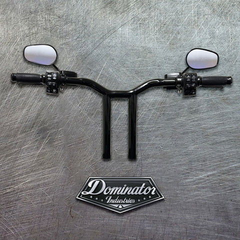 Sportster  BIG DADDY 1 ½" MX T Bars (Gloss Black)