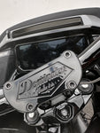 Dominator Pullback Riser & 1 1/4" Moto Bar Combination for 2023 CVO & 2024 Road Glide Models (Gloss Black)