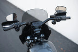 Pre-Wired Dominator Pullback Riser & 1 1/4" Moto Bar Combination for 2011-2024 Street Bob (Gloss Black)