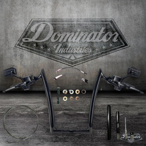 Meathook Bagger/Touring Street Glide Ape Hangers, 1 1/4 Inch Diameter, –  Dominator Industries