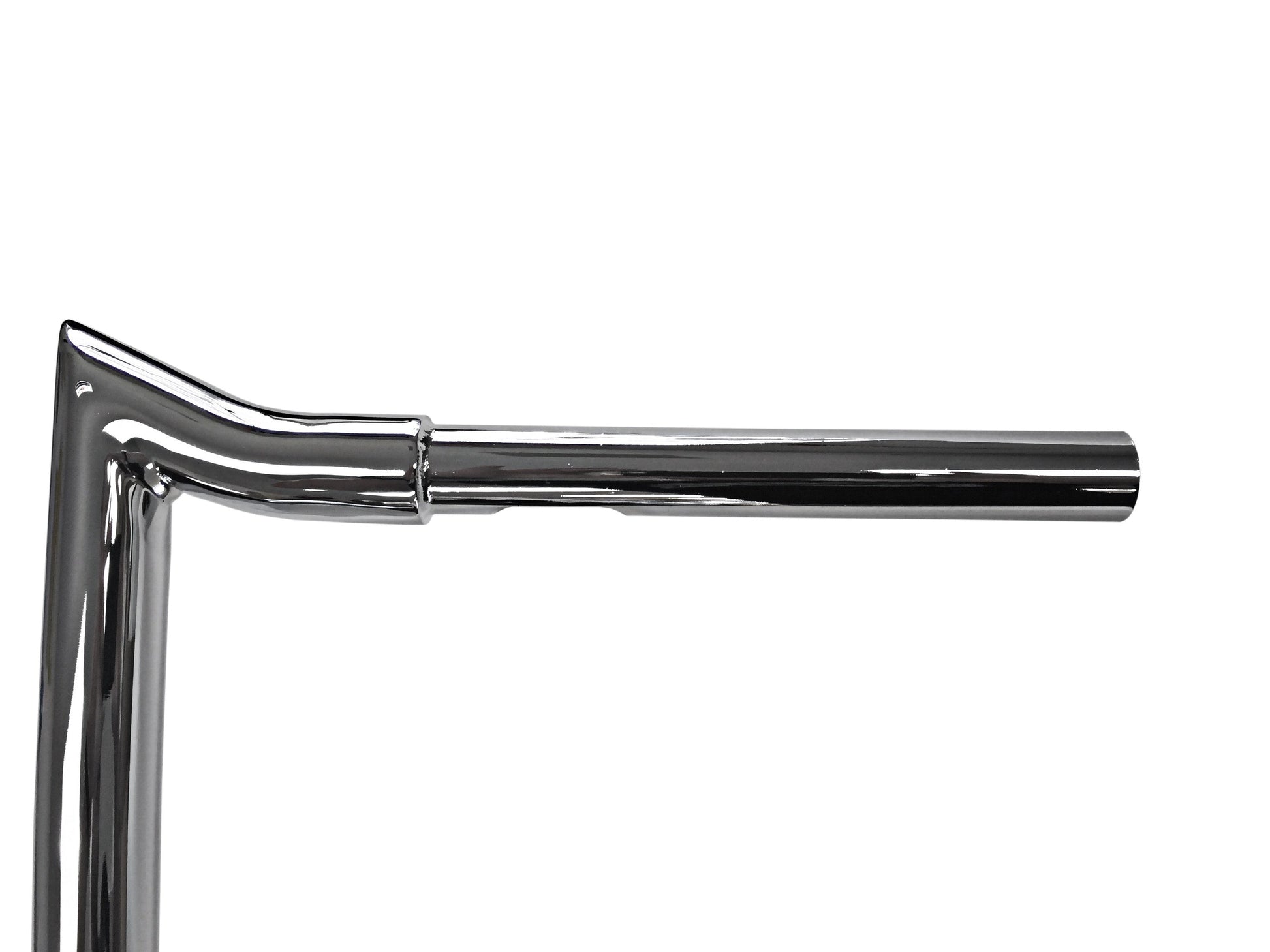 Meathook Monkey Ape Hanger Handlebar, 1 1/4 Inch Diameter, 12 Inch Rise, Chrome