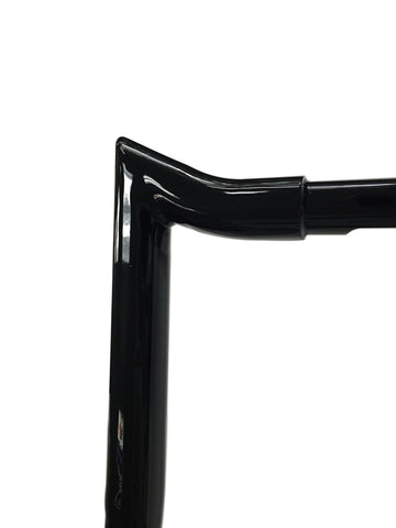 Road Glide Meathook Ape Hanger, 1 1/4 Inch Diameter, 18 Inch Rise, Gloss  Black