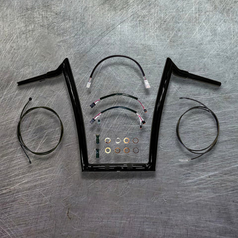 Road King Standard 18 Meathook Ape Complete All In One Kit (Gloss Bla –  Dominator Industries